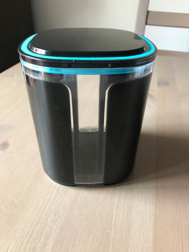 Caixa Vitrine preta 1,5L