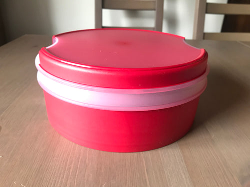 Caixa Vitrine vermelha 1,75L