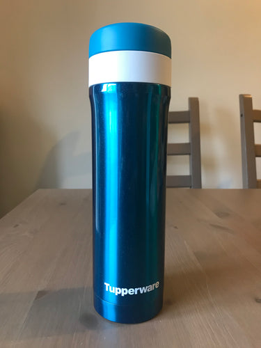 Termo metálico 430ml - líquidos
