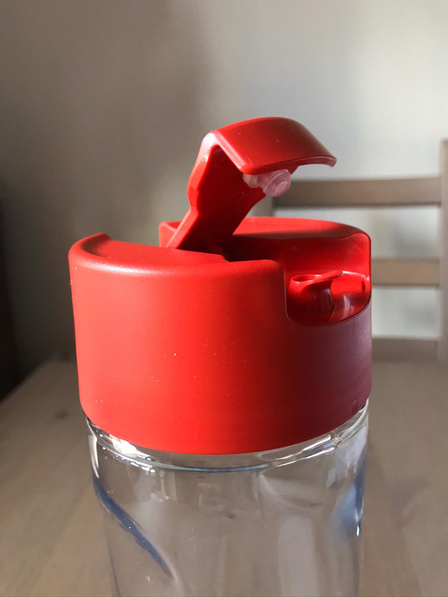 TUPPERWARE Condiserve Collection 1 L vinaigre huile soja rouge TUPPERWARE Condiserve Collection 1 L vinaigre huile soja rouge
