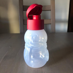 Eco garrafa 350ml - boneco de neve
