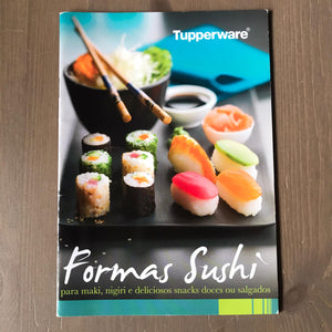 Livro de receitas Formas Sushi