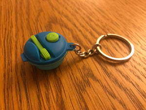 Porta-chaves tupperware miniatura