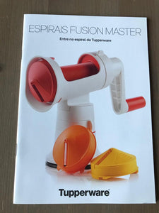 Livro receitas Espirais Fusion Master