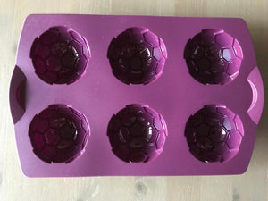 Forma silicone mini bolas de futebol